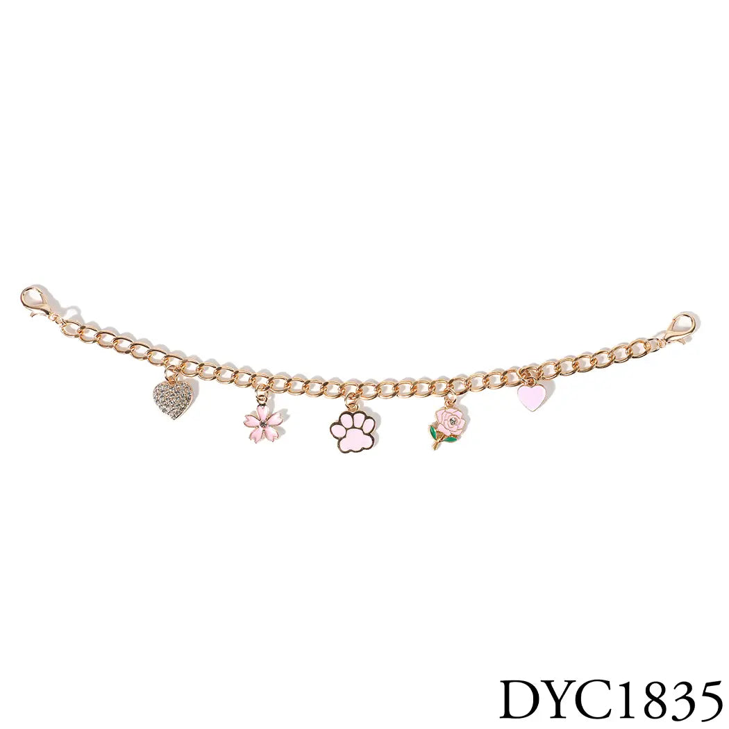 Spring Summer Flowers Charm Trucker Hat Chain