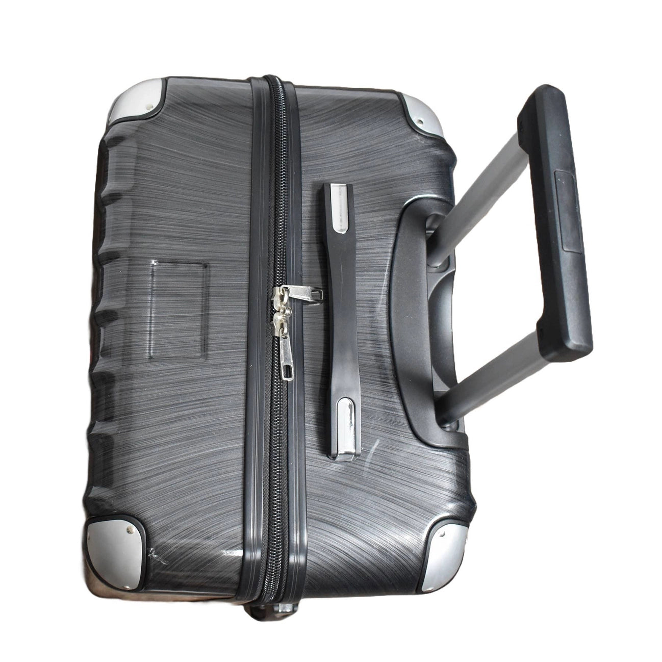 12-Bottle Wine Carrying Suitcase (Silver)