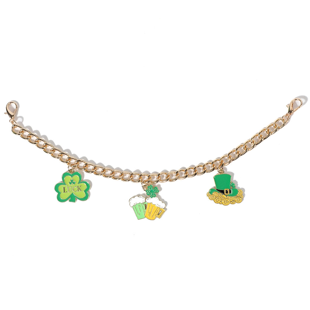 St. Patrick's Day Theme Designed Trucker Hat Chain