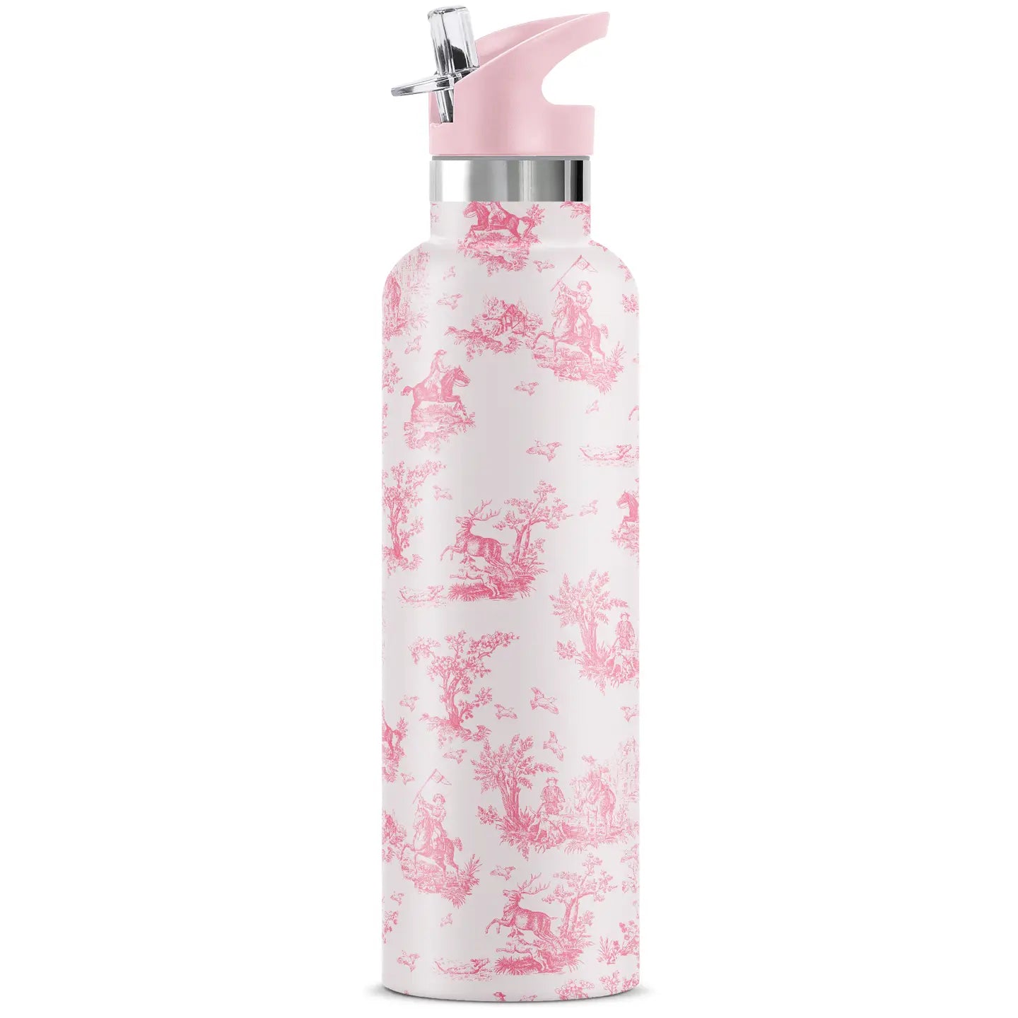 Chevalier Toile 25 oz Insulated Water Bottle Pink