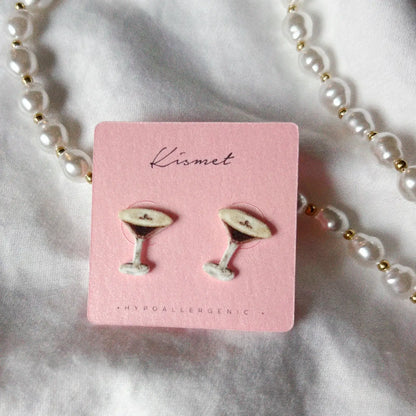 Espresso Martini Stud Earrings