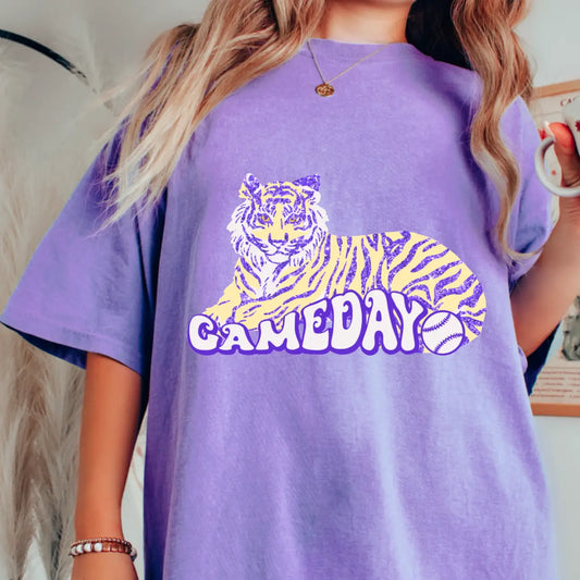 LSU Tigers Baseball Gameday Graphic Tee | Lsu | Baseball