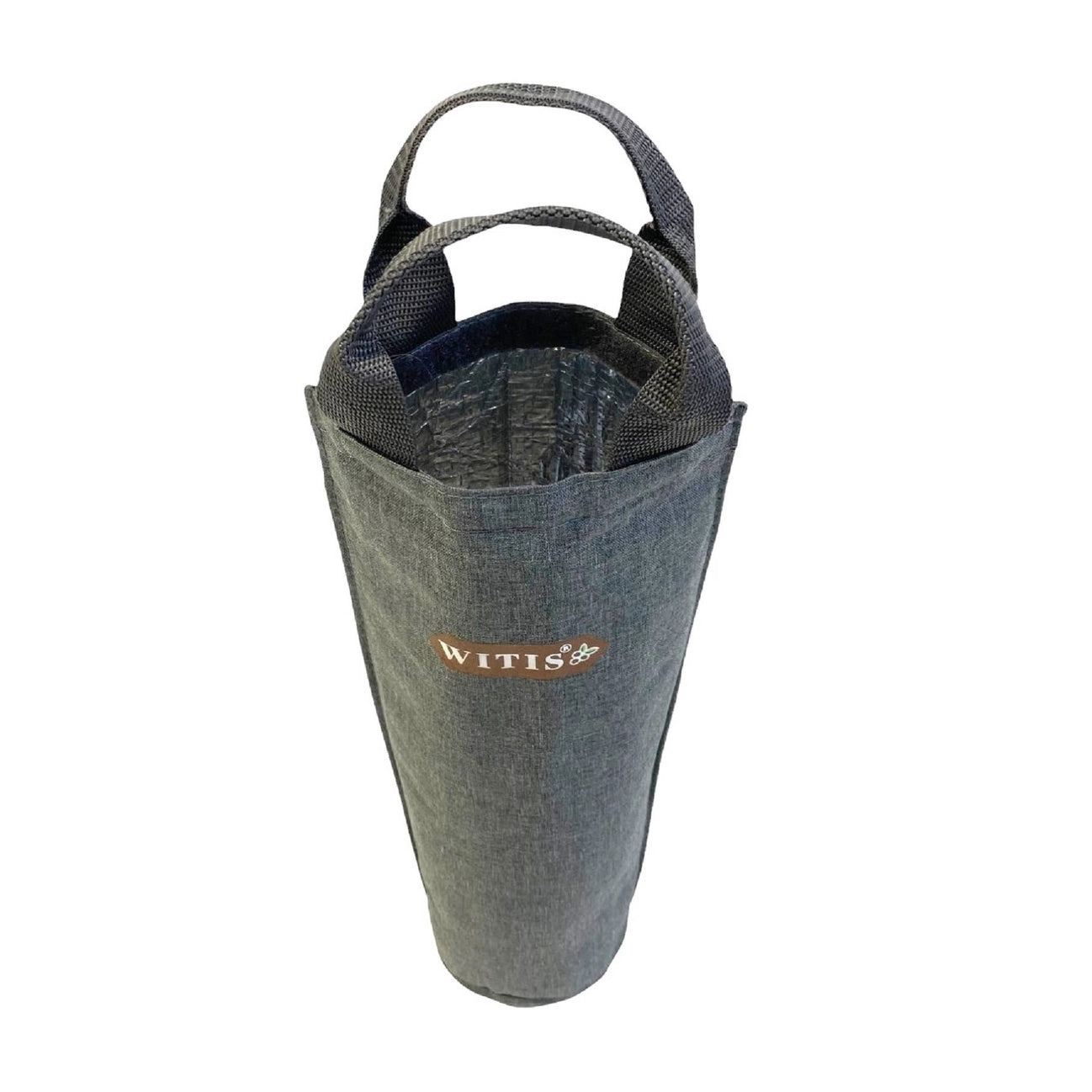 12-Bottle Wine Carrying Suitcase (Silver)