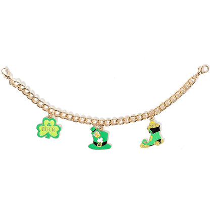 St. Patrick's Day Theme Designed Trucker Hat Chain