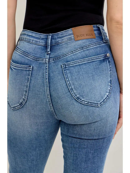 Judy Blue High Waist Tummy Control Shield Back Pockets