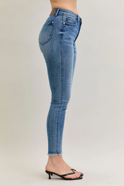 Judy Blue High Waist Tummy Control Shield Back Pockets