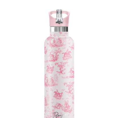 Chevalier Toile 25 oz Insulated Water Bottle Pink