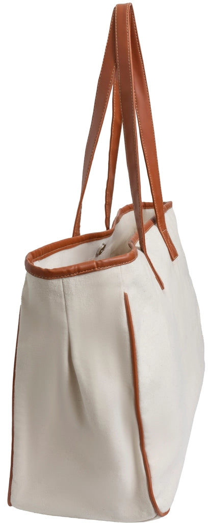 Canvas Wine Tote "I Tend To Wine Alot"