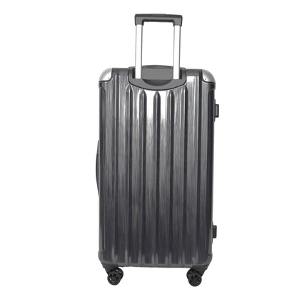 12-Bottle Wine Carrying Suitcase (Silver)